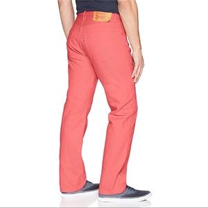 31x34 Levi’s 501 Denim Orange Original Fit Jeans